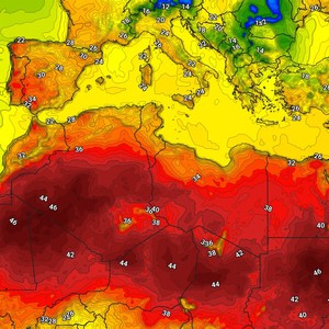 Arab capitals where temperatures reach the mid-40s Celsius