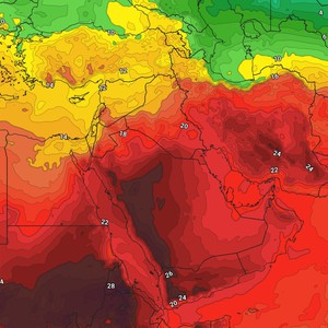 الخليج العربي | الاجواء الحارة مُستمرة وضباب كثيف ليلاً على بعض المناطق 