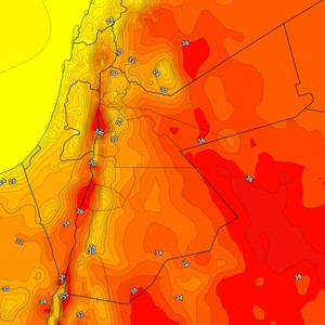 الأردن | ارتفاع قليل على درجات الحرارة نهار السبت لتصبح أعلى من مُعدلاتها بقليل