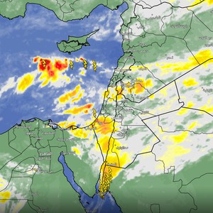 الأردن | تحديث 9:15 صباحاً .. غيوم ماطرة رعدية على جنوب المملكة 