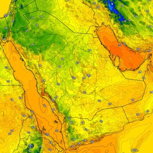 السعودية: انخفاض ملموس على درجات الحرارة وليالي باردة نسبيًا ببعض المناطق بداية أكتوبر