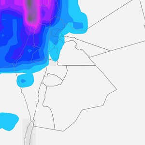 غزة | كتلة هوائية باردة نسبياً وامتداد منخفض جوي يؤثر على القطاع ويجلب الأمطار بداية الأسبوع القادم