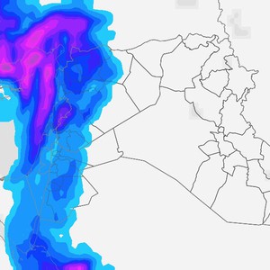 Jordan: The Kingdom will continue to be affected by complex weather systems (unstable weather conditions) at the beginning of next week.