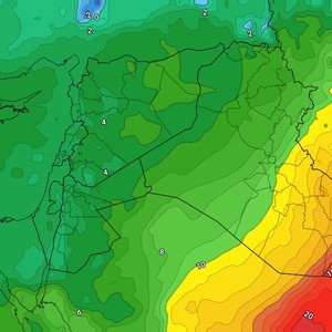 Jordan: Winter weather is not over yet... indications of a low-pressure system in the middle of next week
