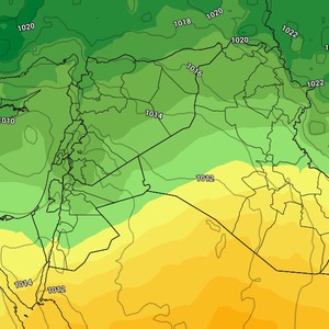 العراق | طقس لطيف ومؤشرات على حالة من عدم الاستقرار الجوي في النصف الثاني من الأسبوع