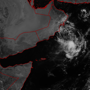تحديث: آخر المعلومات حول العاصفة المدارية كيار في بحر العرب حتى الساعة 11:30 من صباح الخميس 