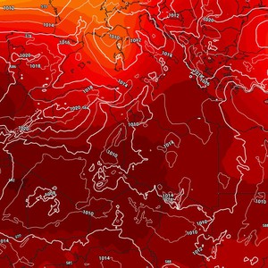 منخفض جوي يؤثر على جنوب أوروبا الأسبوع القادم و يتحرك نحو الشرق فهل ينجح بالوصول إلى بلاد الشام ؟