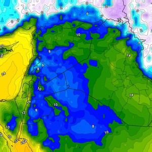 العراق | أجواء باردة نسبياً تستدعي ارتداء ملابس دافئة خاصة فجراً وفي الصباح الباكر الأيام القادمة