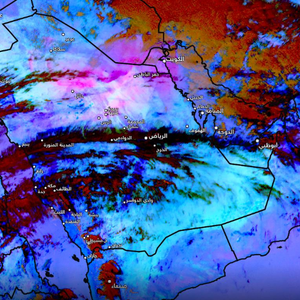 تحديث 3:30م | موجة غُبار تندفع نحو حائل بعد قليل 