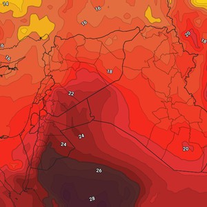 What does the weather in the Kingdom look like after the cold wave?