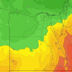 مصر: انخفاض كبير على درحات الحرارة وأمطار رعدية على مناطق عدة في هذا الموعد