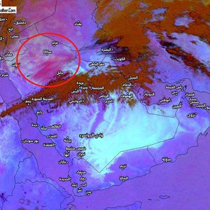 موجة غبار متوقعة على المناطق الوسطى والشرقية الخميس