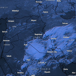 العراق - تحديث الساعة 7:50م | سُحب ركامية سميكة تتقدم للمناطق الجنوبية وتوقعات بتزايد وتيرة الأحوال الجوية غير المُستقرة تدريجياً الليلة