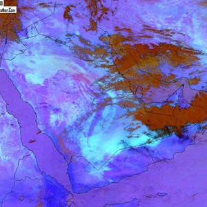 سحب رعدية واجواء غير مستقرة فوق المملكة، لكن اين ستتشكل السحب الرعدية اليوم؟ (الثلاثاء)