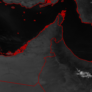 سلطنة عُمان: تكونات للسحب الرعدية على شمال ولاية عبري واتساع فرص الأمطار الرعدية الساعات القادمة