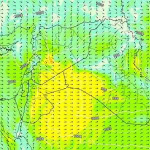 العراق | تنبيه مُبكر من موجات غُبارية وعواصف رملية إعتباراً من نهاية الأسبوع  