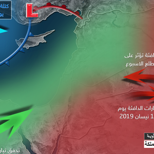 تقلبات جوية حادة ... أجواء دافئة ومغبرة تسبق الأجواء الباردة والماطرة - حالة الطقس في فلسطين والمملكة الأردنية
