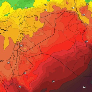Jordan: Temperatures to drop on Thursday and Friday... Check the weather forecast