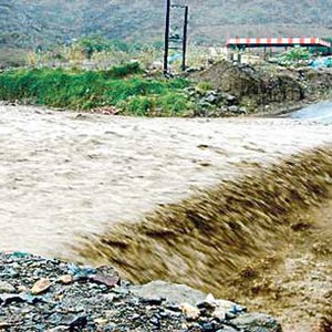 سيول جازان تغرق طفلين 