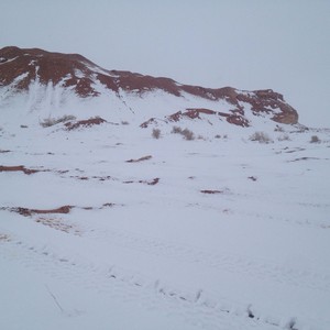 ثلوج متوقعة على مرتفعات الجوف وتبوك فجر السبت