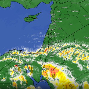 تحديث | تجدد تأثر العقبة بالسُحب الركامية المترافقة بزخات من الأمطار ونشاط لافت للرياح