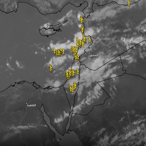 تحديث جوي: استمرار تدفق السحب الرعدية الماطرة نحو أنحاء عدة من المملكة نهار اليوم