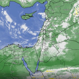الأردن - تحديث الساعة 2:30 ظهراً | موعد انتهاء تاثيرات المنخفض الجوي وتوقعات الطقس الليلة