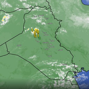 العراق - تحديث الساعة 12:20 | زخات امطار على اجزاء من شمال وجنوب العراق تصحب بالرعد في بعض الأجزاء