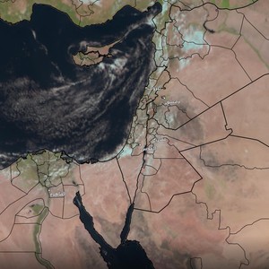 غزة | كميات من السحب الممطرة تؤثر على أجزاء متفرقة من القطاع