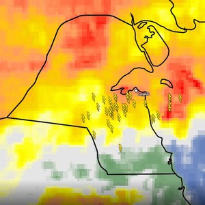 الكويت - تحديث الساعة 8:30م | أحوال جوية غير مُستقرة وتوقعات بتزايد وتيرتها الساعات القادمة