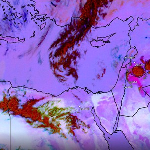 الأردن - تحديث الساعة 8:10 مساءً | موجات غبارية تتحرك بشكل مباشر للمدن الرئيسية بمافيها العاصمة عمان 