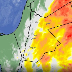 الأردن - تحديث الساعة 10:20 مساءًا | أمطار غزيرة وسيول في بعض المناطق الجنوبية وتوقعات باستمرار حالة عدم الاستقرار الجوي الساعات القادمة 