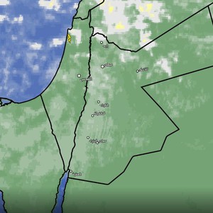 الأردن - تحديث الساعة 6:20 مساءًا | استمرار توافد السُحب الماطرة على اجزاء من شمال ووسط المملكة