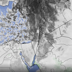 الأردن | جبهة هوائية قطبية جديدة مُنتصف ومابعد مُنتصف ليل الاربعاء/الخميس وتدني في مستويات تساقط الثلوج