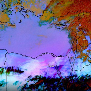 الأردن | رصد تحرك موجة غبار من مصر نحو المملكة وازدياد كميات الغُبار في الأجواء الساعات القادمة 