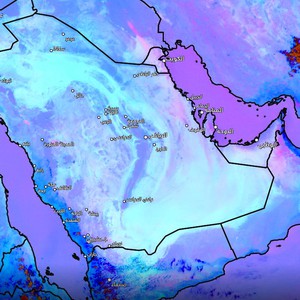 الكويت - تحديث الساعة 1:50 بعد الظهر | تصاعد في نسب الغُبار بالأجواء وتوقعات بازدياد كثافته الساعات القادمة 