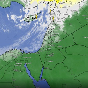 الأردن - تحديث الساعة 12:00 ظهراً | سُحب ماطرة تتقدم الى أجزاء من المملكة وزخات من الأمطار الساعات القليلة القادمة