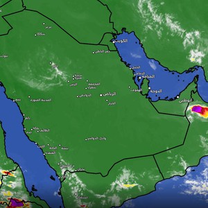 هام وعلى غير المتوقع تطور سحابة ركامية وتمتد نحو محافظات سلطنة عُمان الشمالية