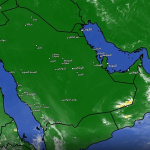 يحدث الآن - سحب ممطرة تؤثر على عدة دول عربية ويتوقع تطورها خلال الساعات القادمة