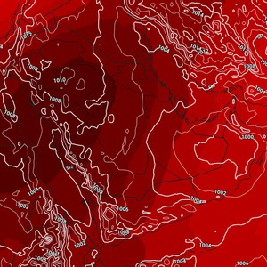 مؤشرات على تعمق لمُنخفض الهند الموسمي مع إنتصاف الشهر ودرجات الحرارة الأربعينية تصل الكويت وجنوب العراق 