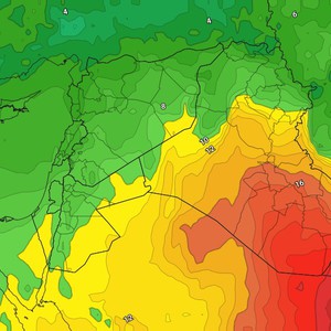 الأردن | فروقات حرارية كبيرة مُتوقعة مابين يومي الأحد والاثنين تتجاوز ال 10 درجات 