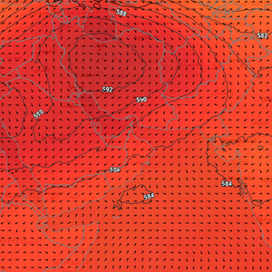 امتداد منخفض المونسون إلى جنوب الجزيرة العربية واشتداد الأمطار الموسمية على عدة مناطق
