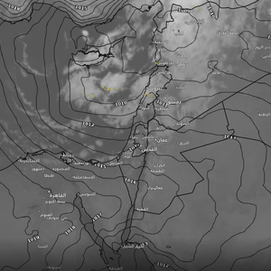 تحديث الساعة 7:20 | تزايد فرص الامطار على اجزاء مختلفة من المملكة خلال الساعات القادمة 