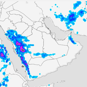 الحاالة الماطرة "غدق" تواصل تأثيرها على غرب المملكة الثلاثاء والاربعاء
