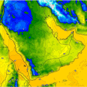 السعودية | الأبرد منذ بداية الموسم .. كتلة هوائية باردة تؤثر بقوة على شمال المملكة وحائل اعتباراً من الأربعاء .. تفاصيل