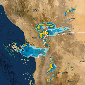 تحديث 4:30 م | المزيد من السحب الماطرة تؤثر على جازان الساعات القادمة  