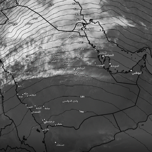 تحديث/الأحد 10:00 صباحاً: سُحب ماطرة تؤثر على منطقة تبوك وتوقعات بامتدادها نحو الحدود الشمالية الساعات القادمة 