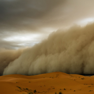 فوائد الغبار في تلقيح السحاب 