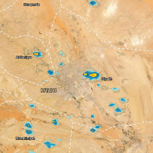 تحديث 4:30م | الرياض - زخات متفرقة وعشوائية من المطر قد تتعرض لها أجزاء من العاصمة 