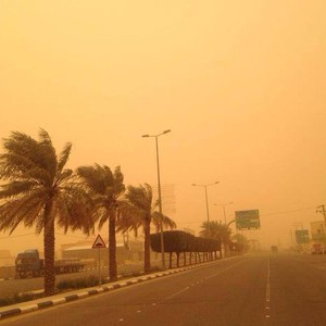 تحديث 3:45م | تنبيه من موجة غبار قوية تتحرك نحو حفر الباطن  خلال الساعة القادمة 